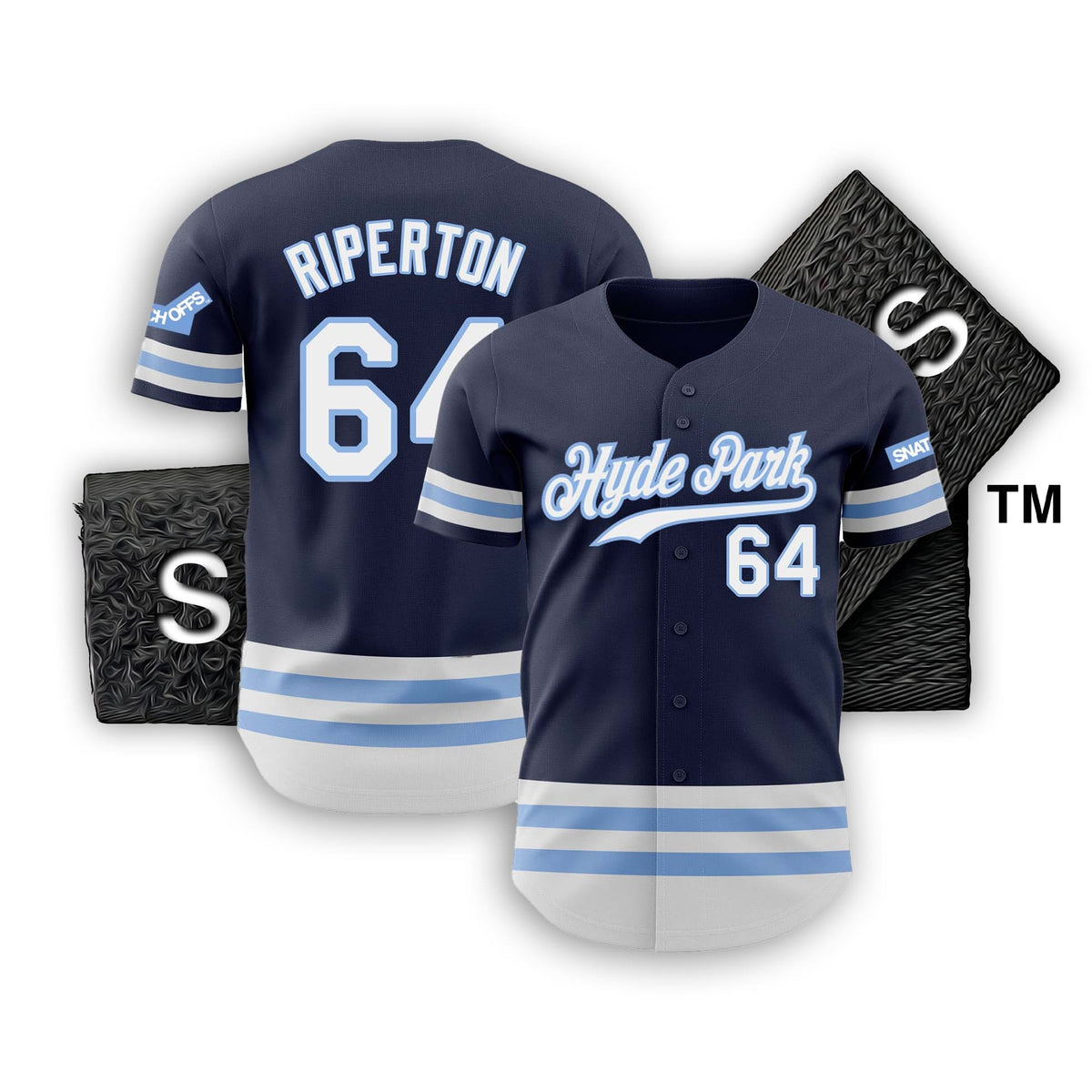 SnatchOffs™ Hyde Park Baseball Jersey