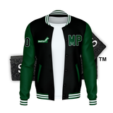 SnatchOffs™ Morgan Park Varsity Letterman BKG