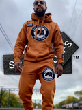 Panther Power Logo Suit - Brown Sugar