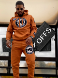 Panther Power Logo Suit - Brown Sugar