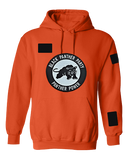 Organize Orange Panther Power Hoodie