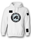 Worthy White Panther Power Hoodie