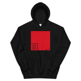 Red ColorBlock Hoodie