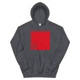 Red ColorBlock Hoodie