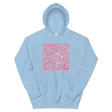 Pink Bandana Accent Hoodie