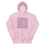 Pink Bandana Accent Hoodie