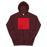 Red ColorBlock Hoodie
