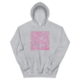 Pink Bandana Accent Hoodie