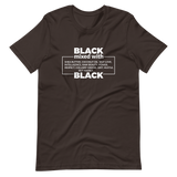 Black Mixed With Black