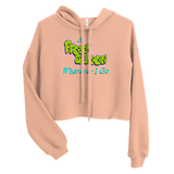 A Fresh Queen Wherever I Go Crop Hoodie