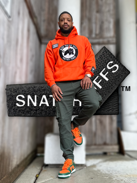 Organize Orange Panther Power Hoodie SnatchOffs