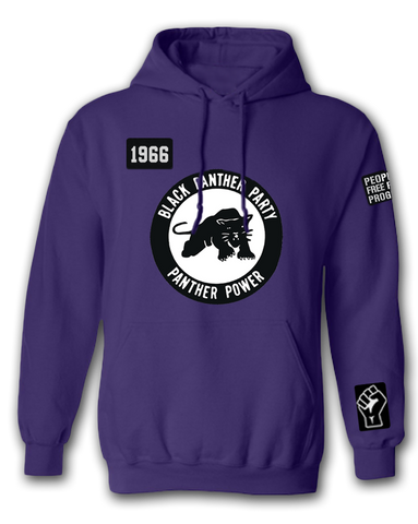 Passion Purple Panther Power Hoodie