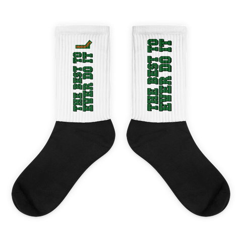 The Best To Ever Do It '04 Socks - White