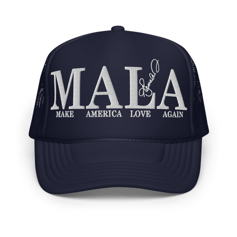 MALA - Kamala Harris - Navy Trucker