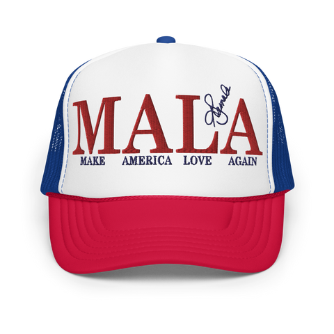 MALA - Kamala Harris - Red/White/Blue Trucker