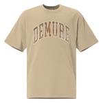 Demure Logo - Oversized Faded T-Shirt