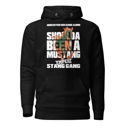 SHOULDA BEEN A MUSTANG | Hoodie - Black