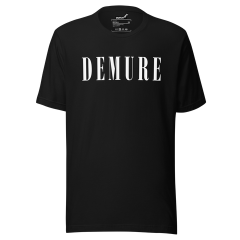 Demure Core Logo - T-Shirt