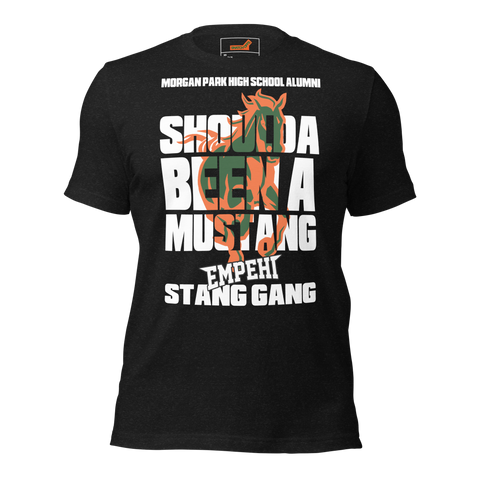 SHOULDA BEEN A MUSTANG | T-shirt - Black