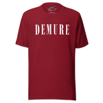 Demure Core Logo - T-Shirt