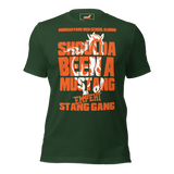 SHOULDA BEEN A MUSTANG | T-shirt - Green