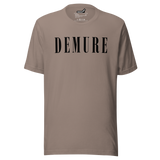 Demure Core Logo - T-Shirt