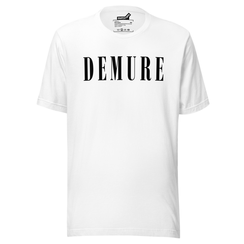 Demure Core Logo - T-Shirt