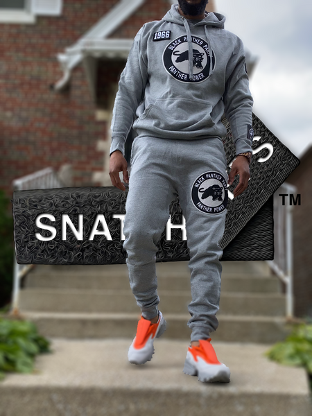 【TSY × HOTEL】BLACK PANTHER SWEAT / GRAY Night Prowl Sweatshirt – 704 Shop
