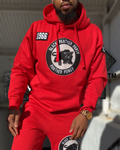 Panther Power Logo Suit - Red