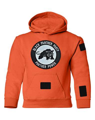 Organize Orange Panther Power Hoodie - Youth