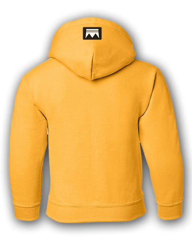 University clearance gold hoodie