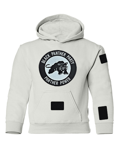 Worthy White Panther Power Hoodie - Youth