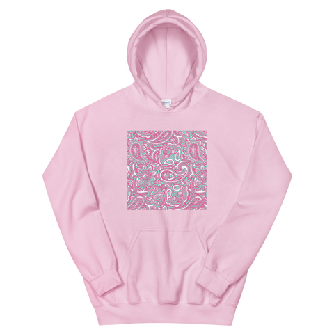 Pink bandana discount hoodie