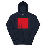 Red ColorBlock Hoodie