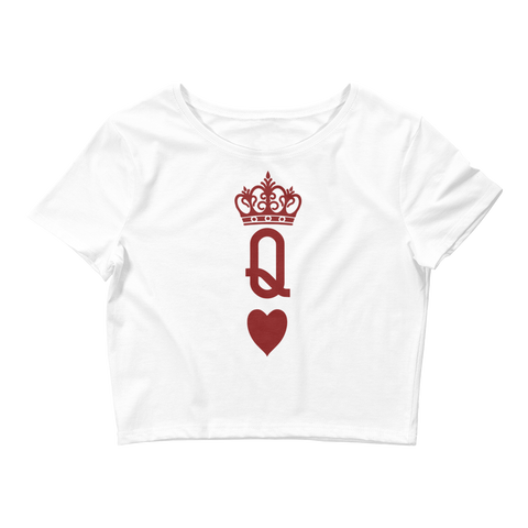 Queen of Hearts Crop Top