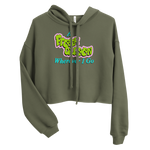 A Fresh Queen Wherever I Go Crop Hoodie