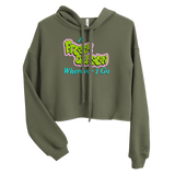 A Fresh Queen Wherever I Go Crop Hoodie