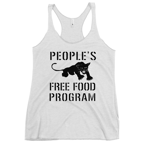 People's Free Food Program Tank - Women's